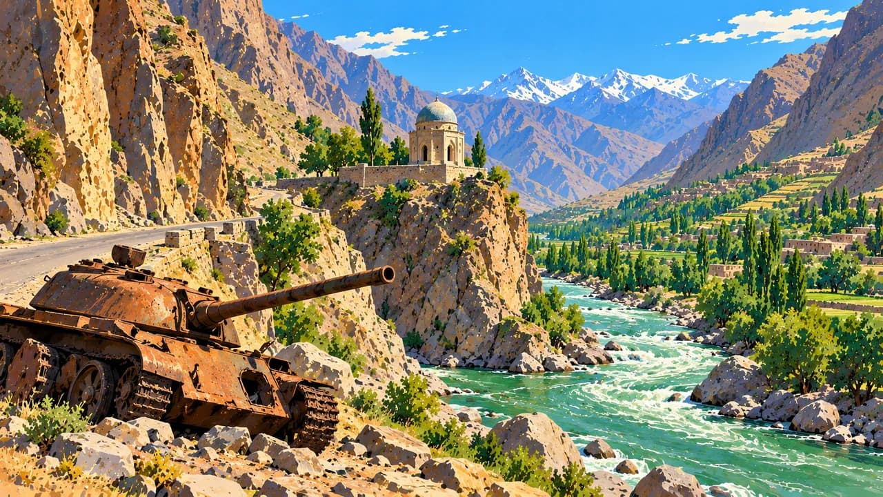 Pandschschir-Tal, Afghanistan
