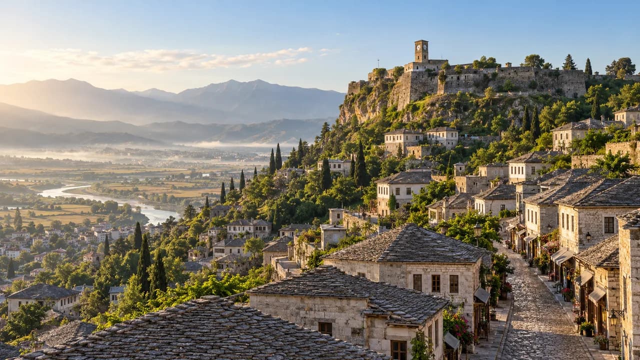 Gjirokastra, Albanien