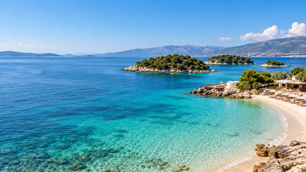 Ksamil, Albanien