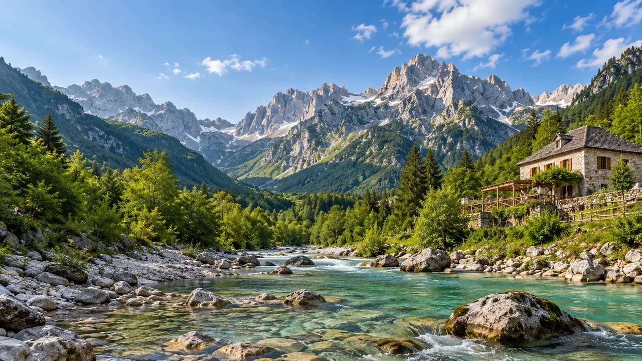 Valbona, Albanien