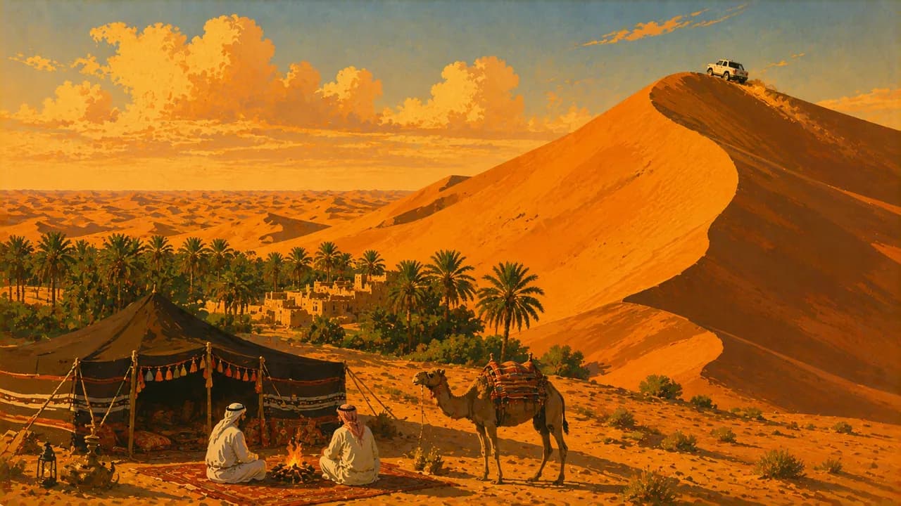 Liwa Oasis, United Arab Emirates