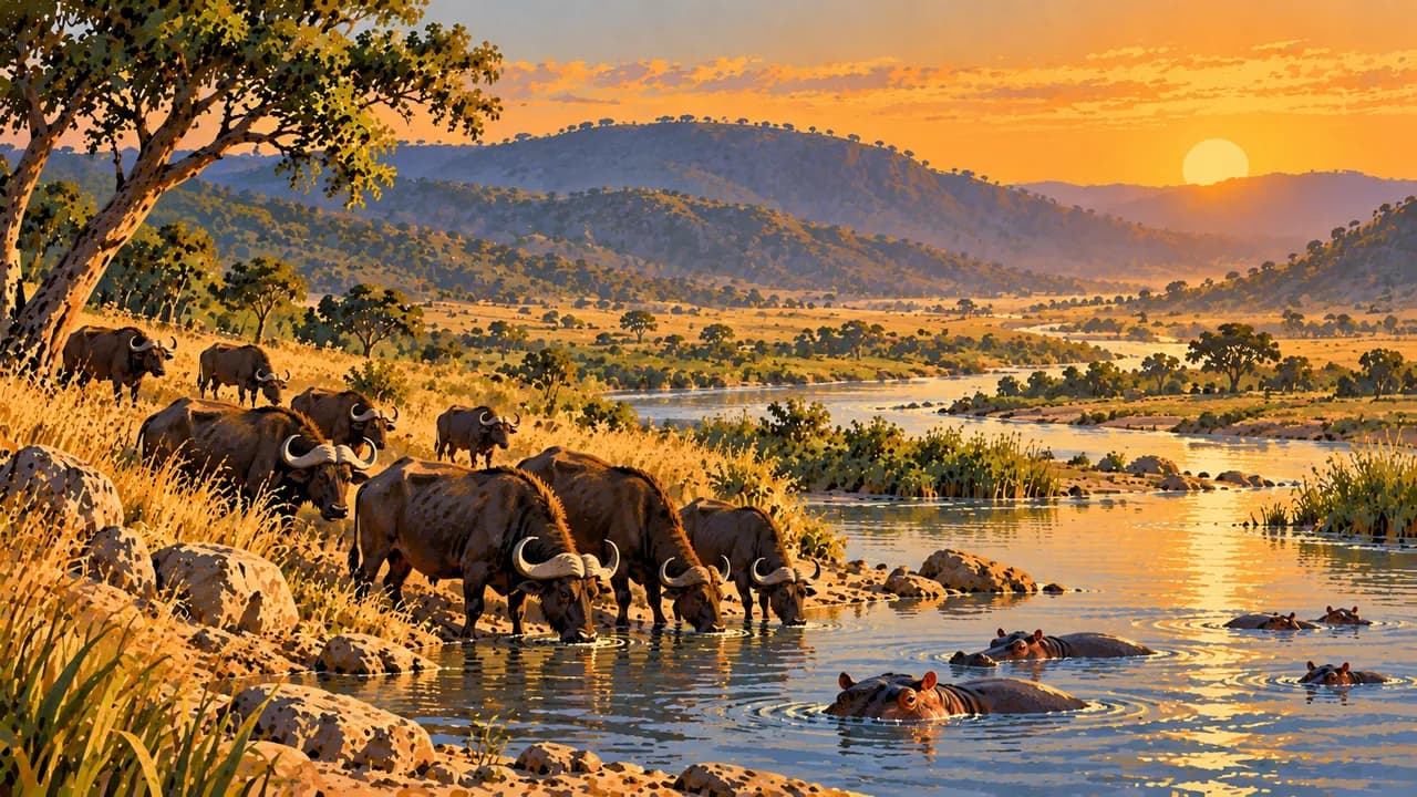 Ruvubu-Nationalpark, Burundi