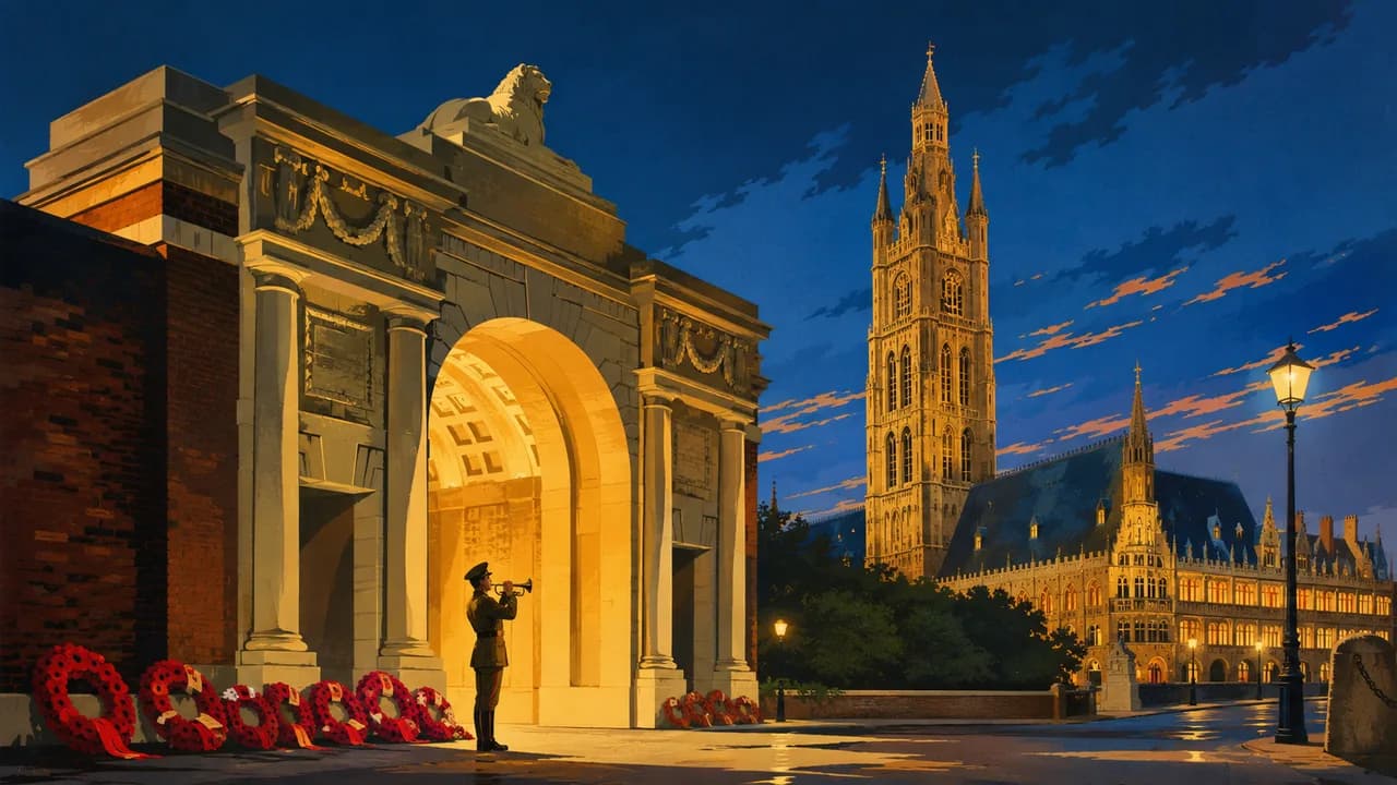 Ypern, Belgien