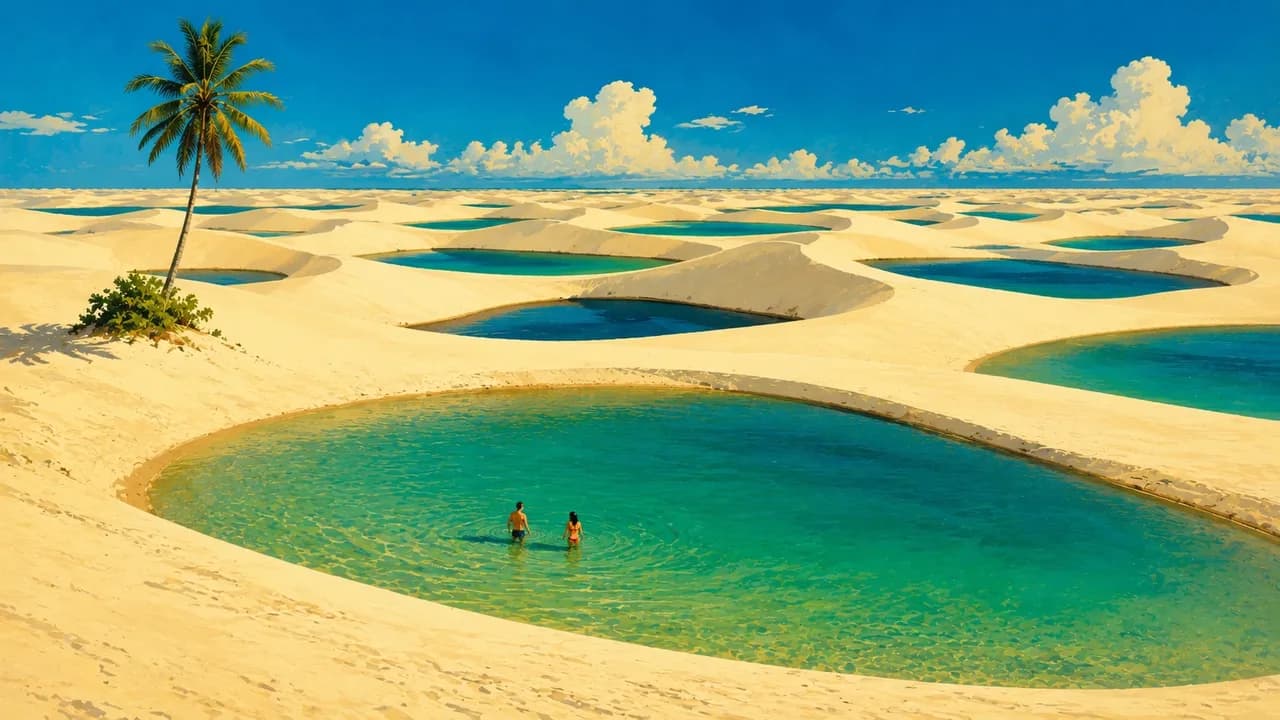 Lençóis-Maranhenses-Nationalpark, Brasilien