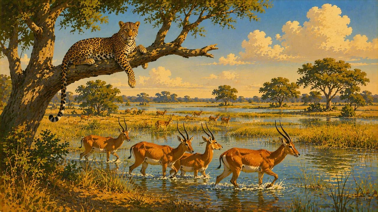 Moremi Game Reserve, Botswana