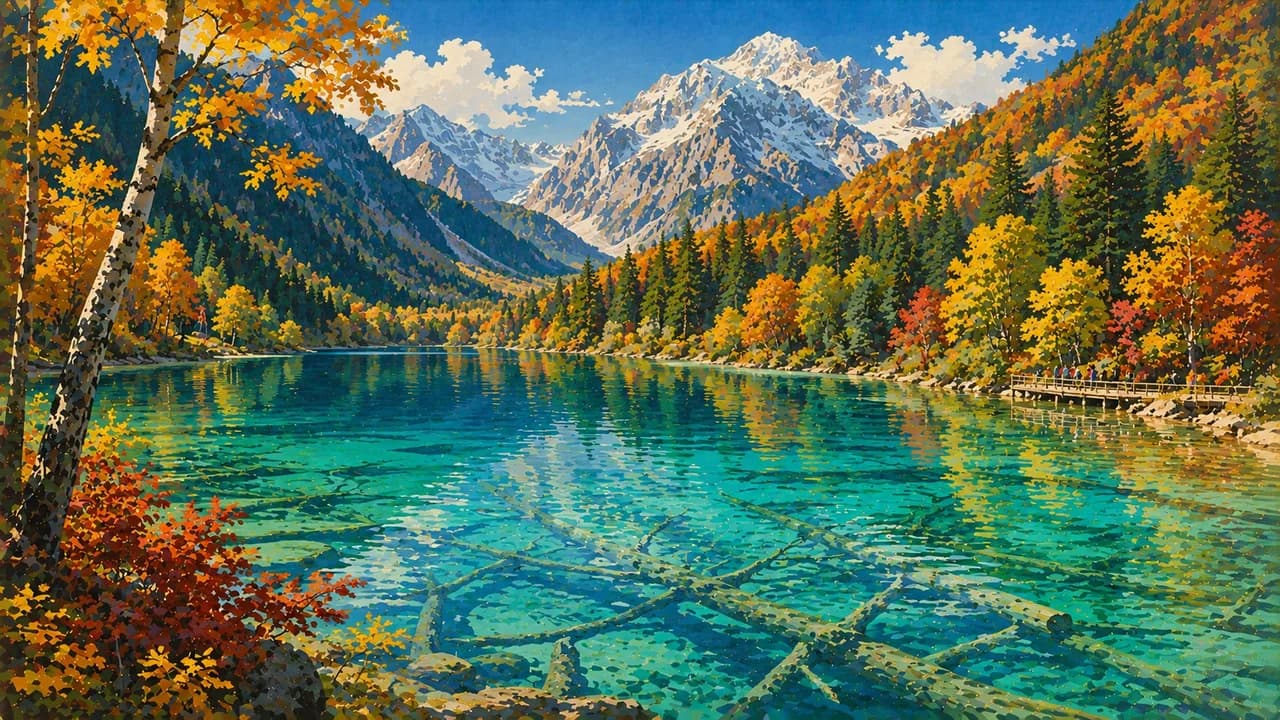 Jiuzhaigou, China