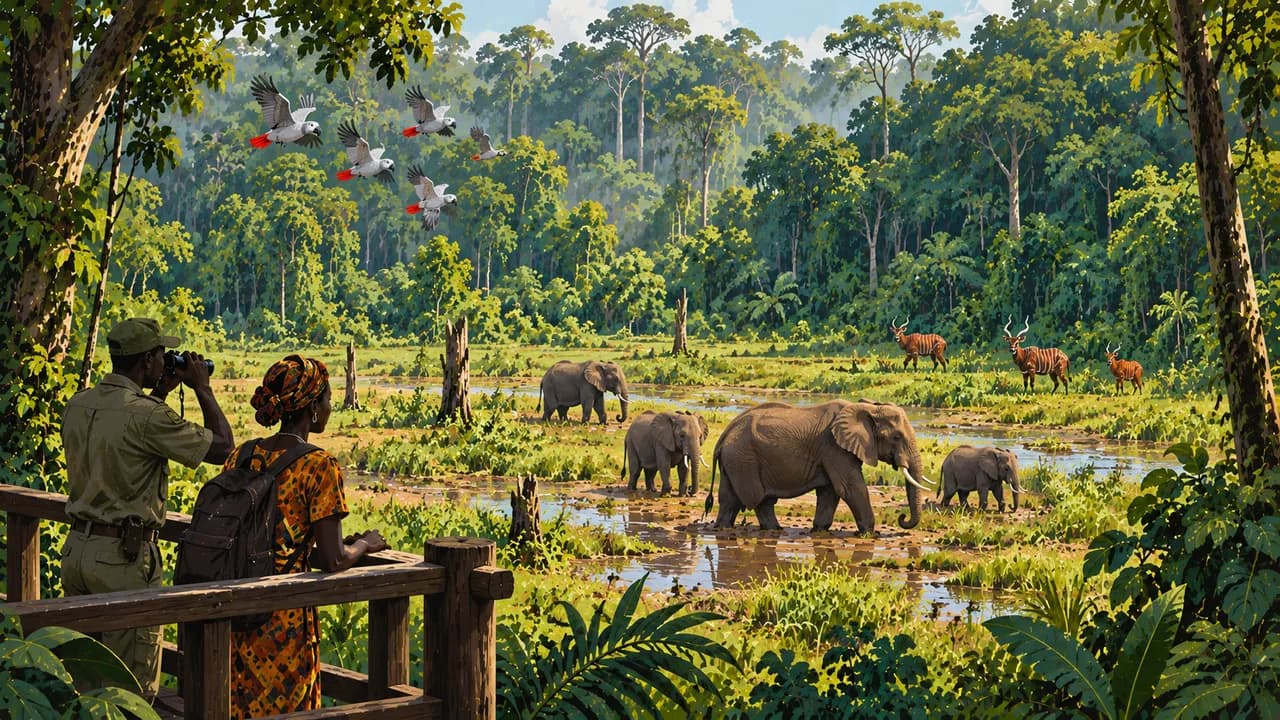 Lobéké National Park, Cameroon