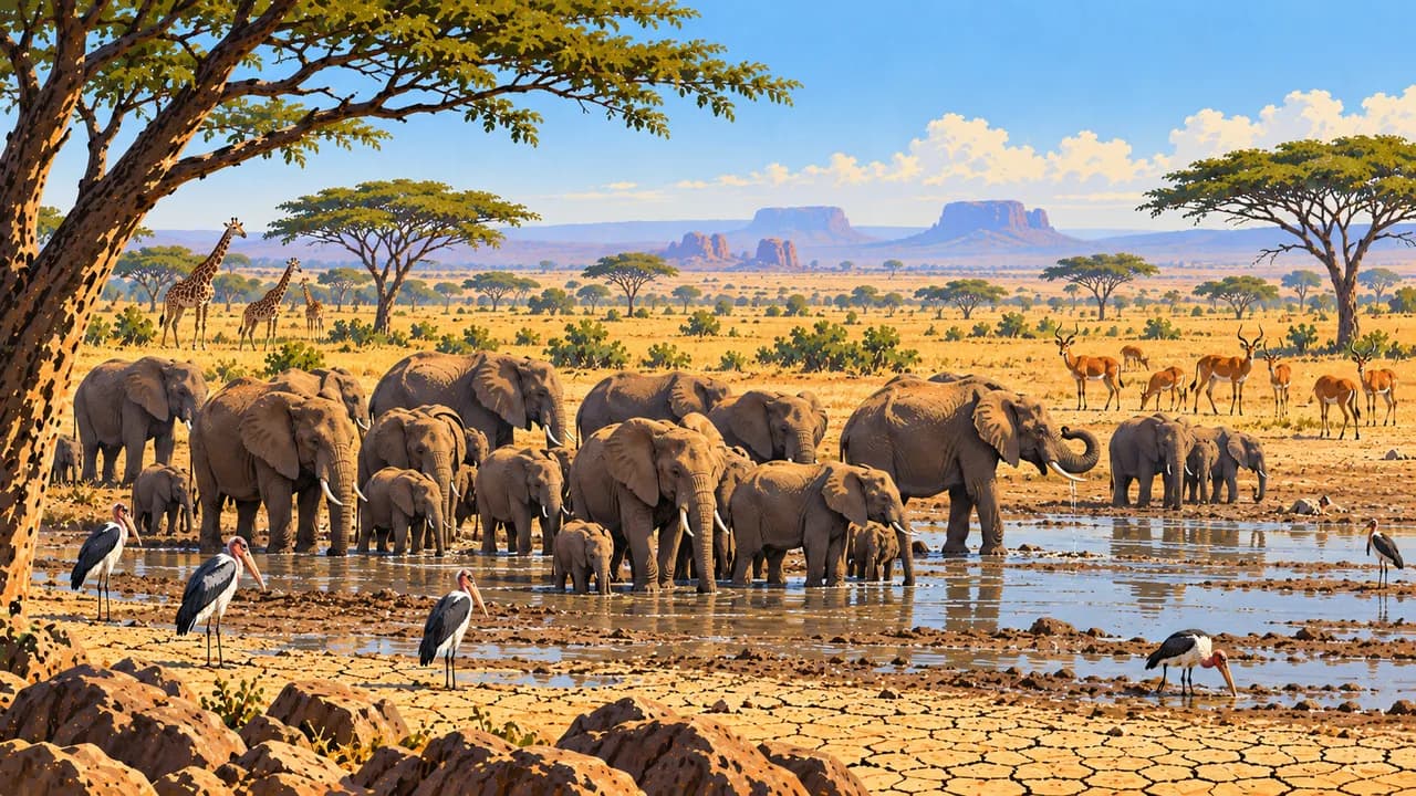 Waza-Nationalpark, Kamerun