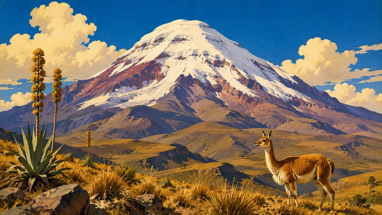 Chimborazo National Park, Ecuador