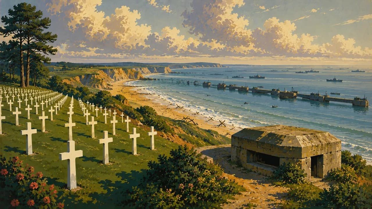 D-Day-Strände, Frankreich