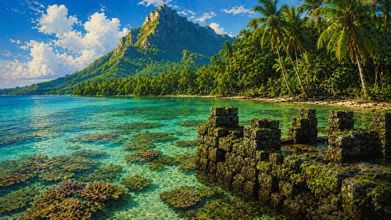 Kosrae, Mikronesien