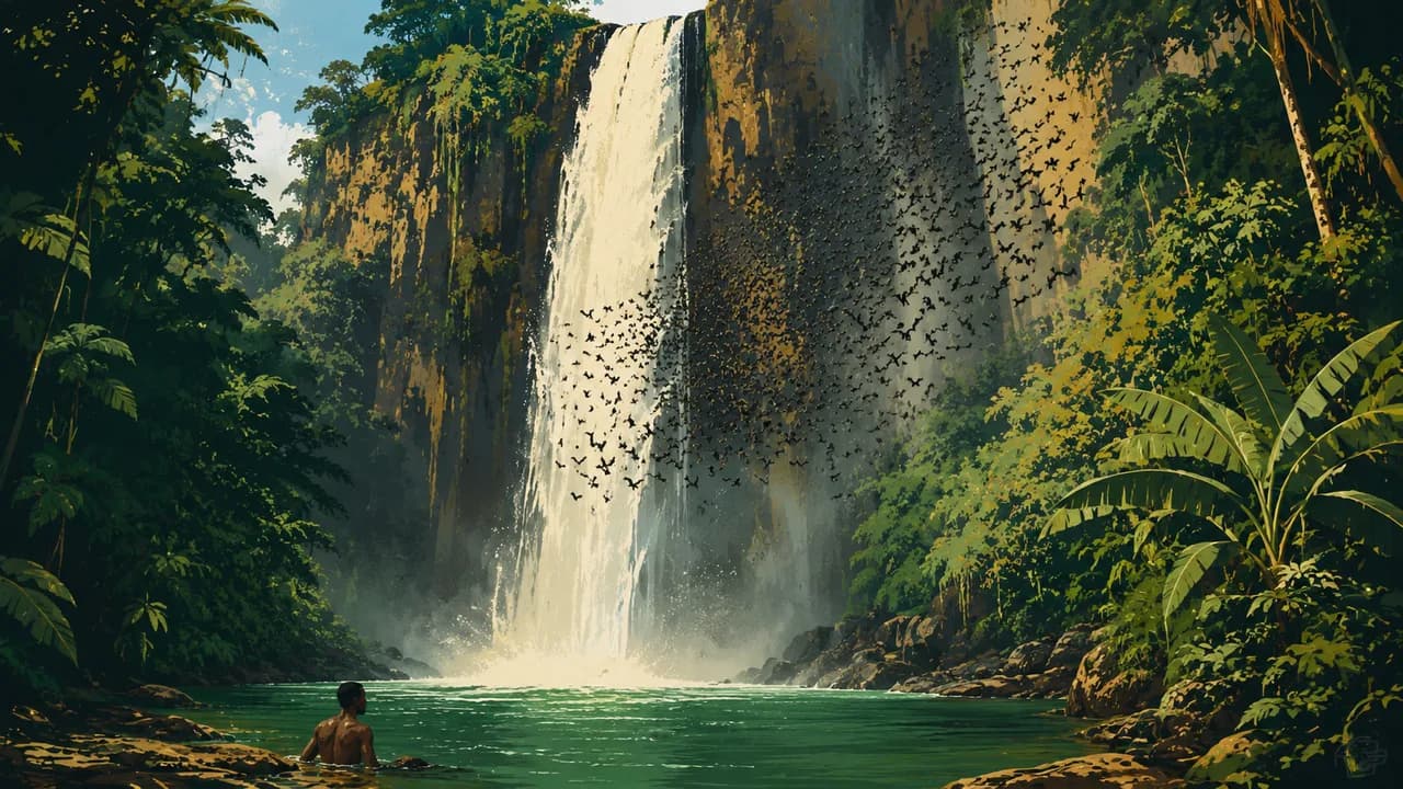 Wli-Wasserfälle, Ghana