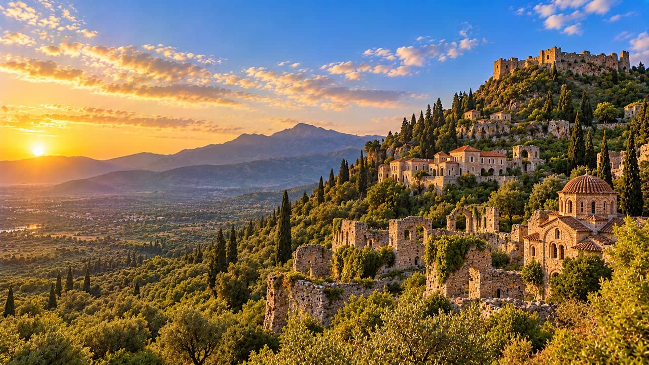 Mystras, Griechenland