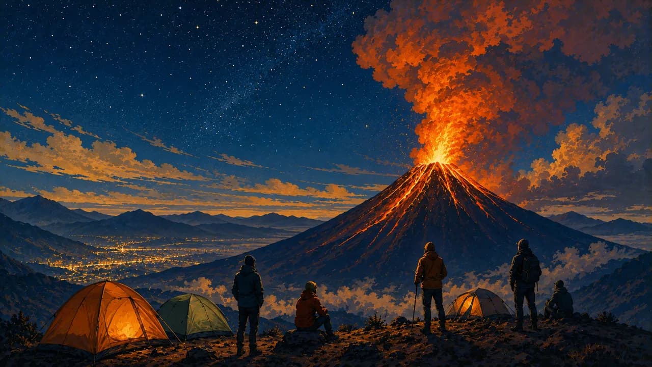 Acatenango Volcano, Guatemala