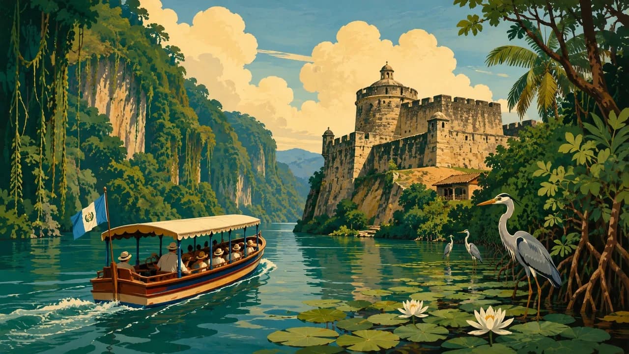 Río Dulce, Guatemala