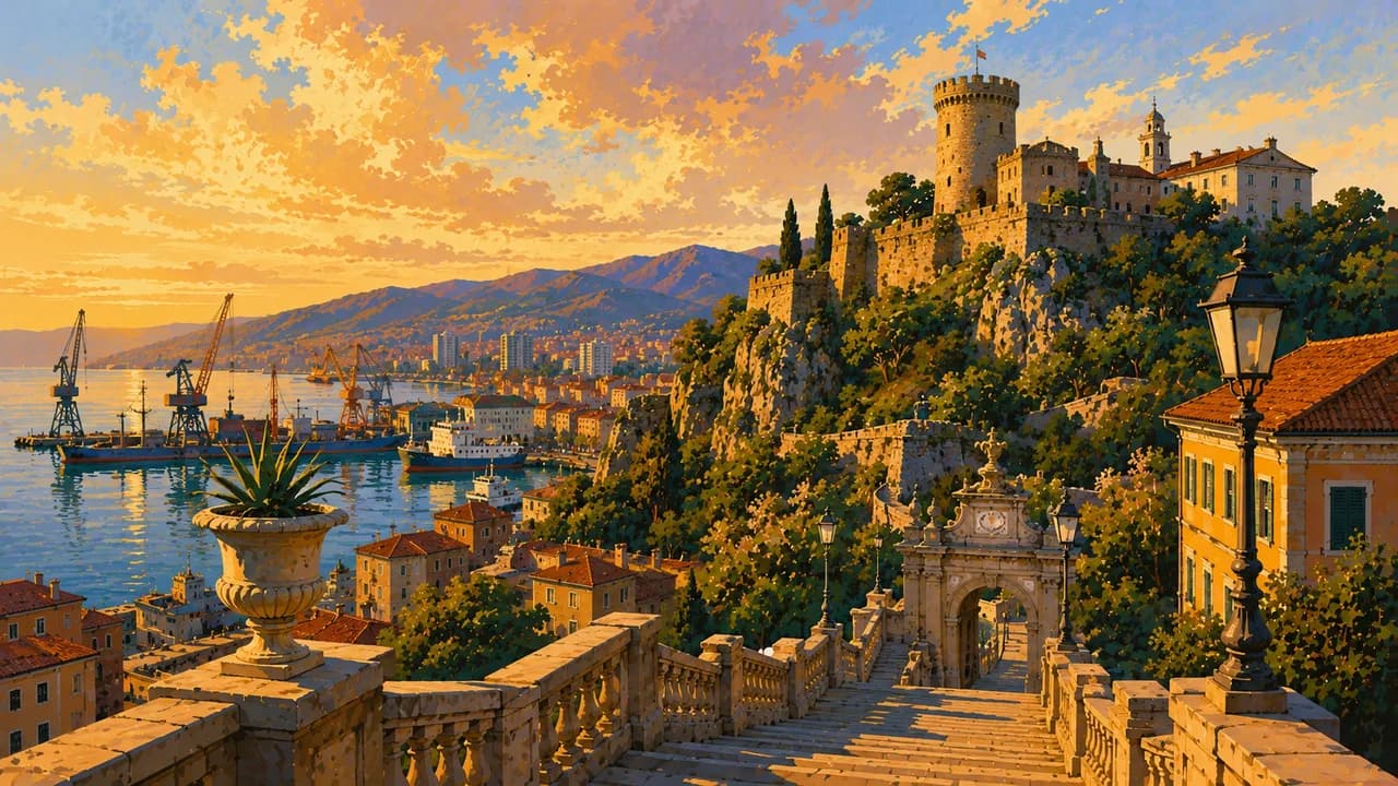 Rijeka, Kroatien