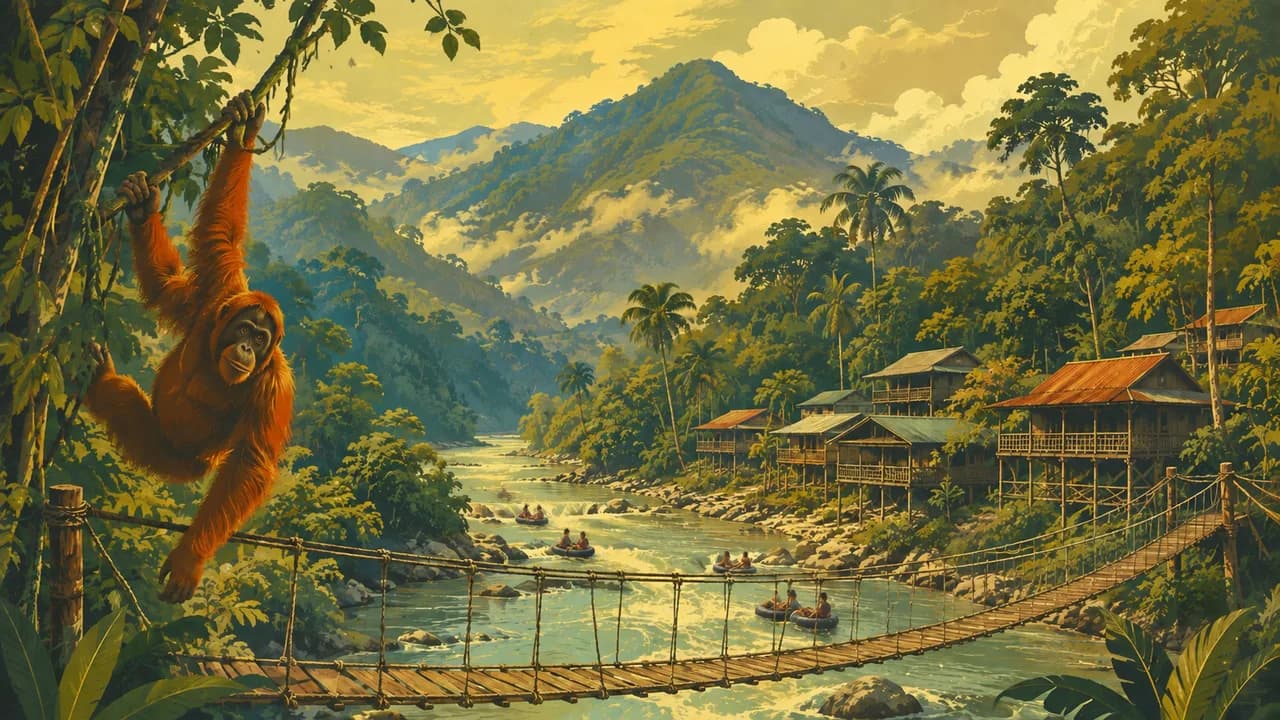 Bukit Lawang, Indonesia