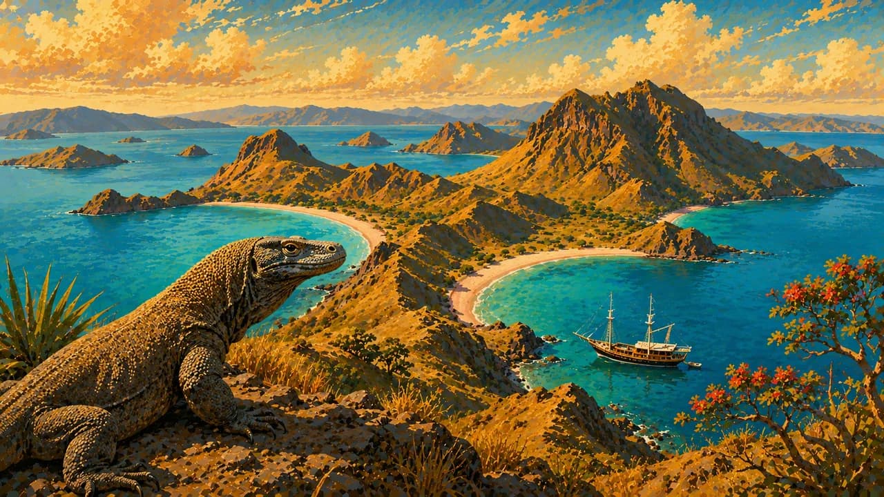 Komodo-Nationalpark, Indonesien