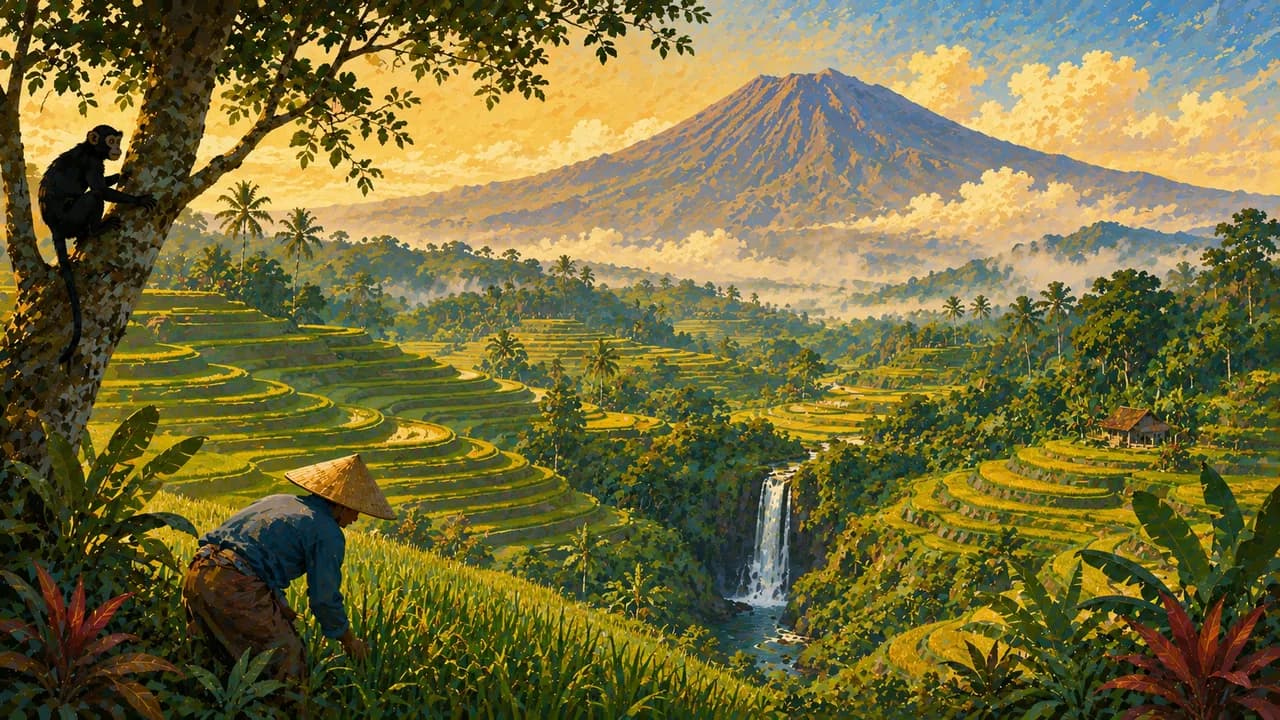 Tetebatu, Indonesia