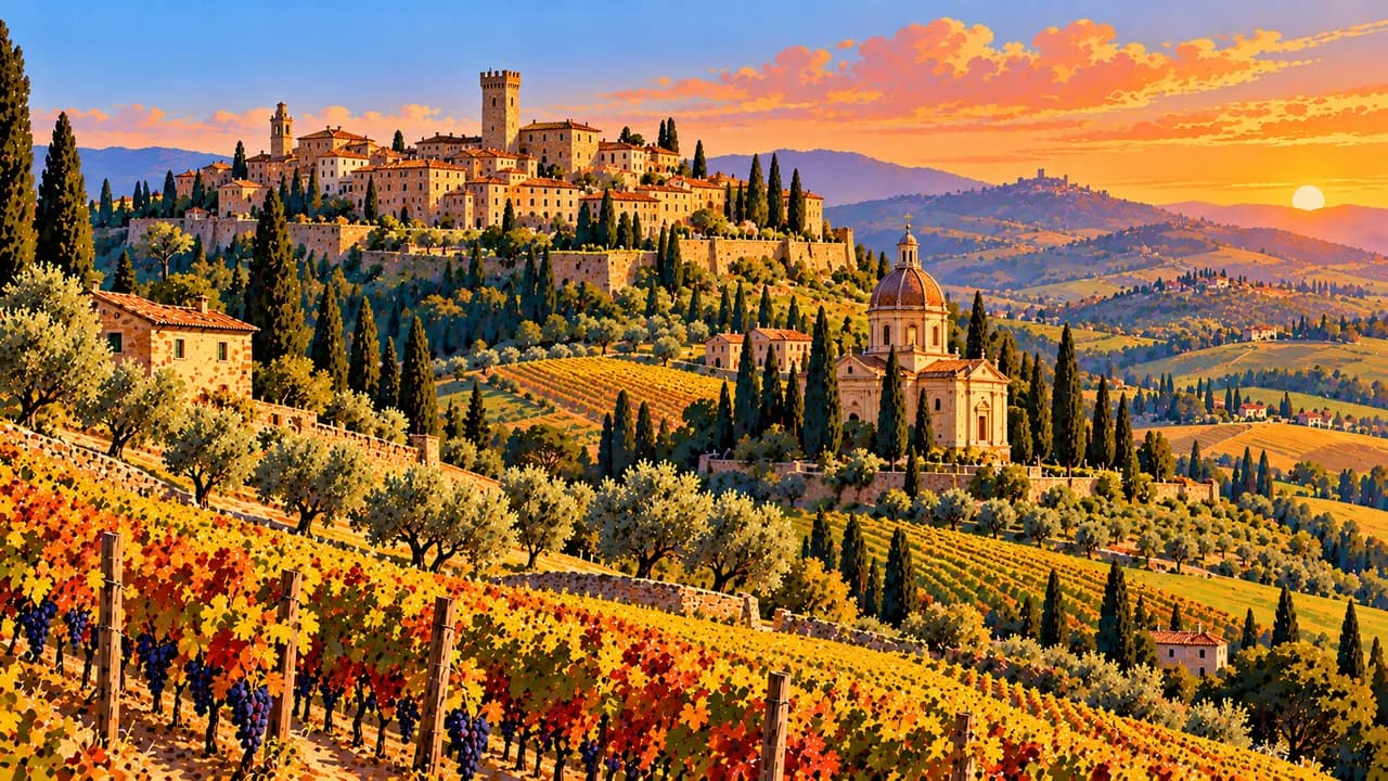 Montepulciano, Italy