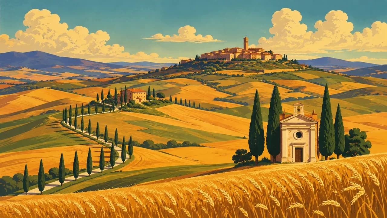 Orcia Valley, Italy