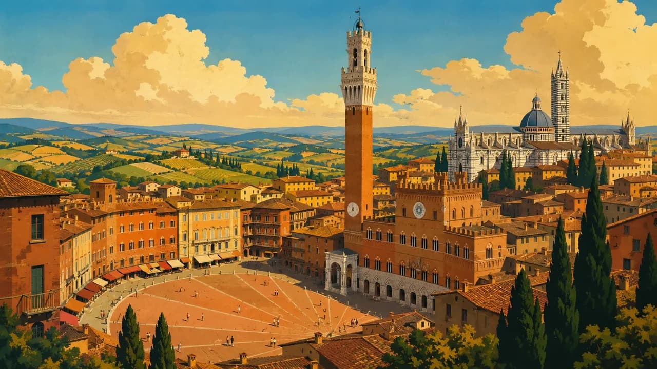 Siena, Italien