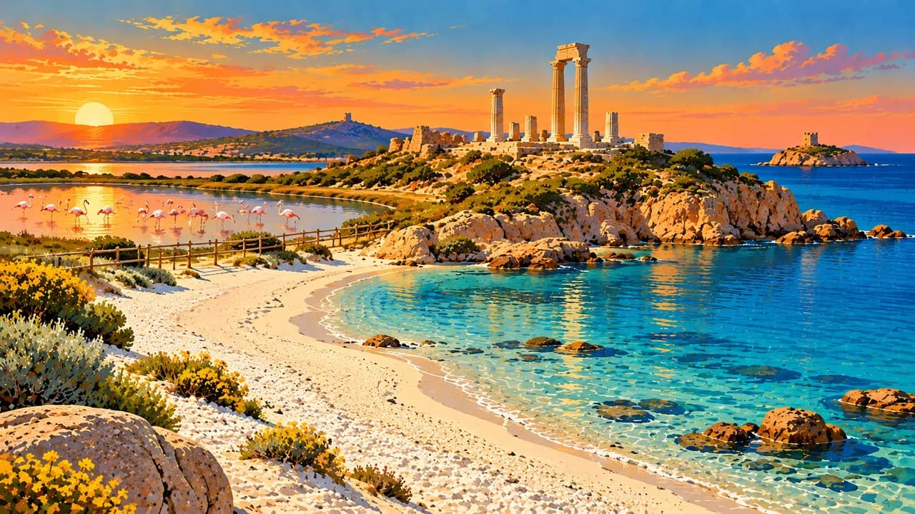 Sinis Peninsula, Italy