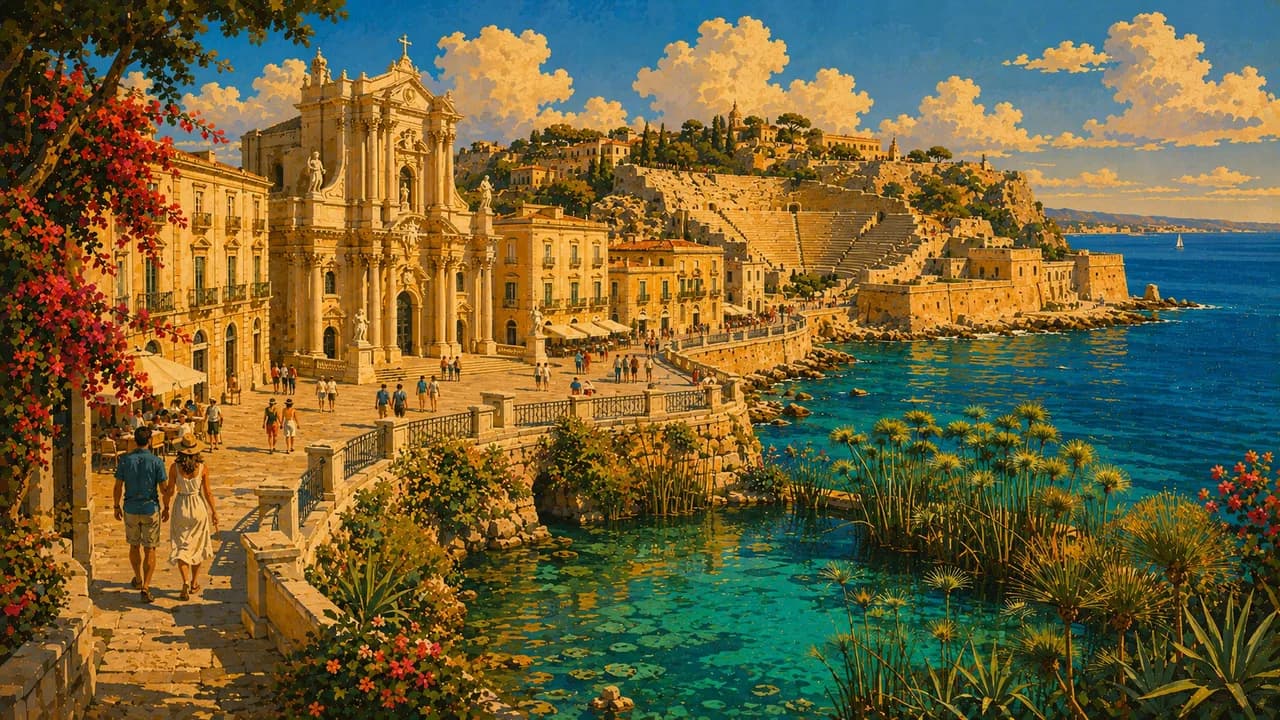 Syrakus, Italien
