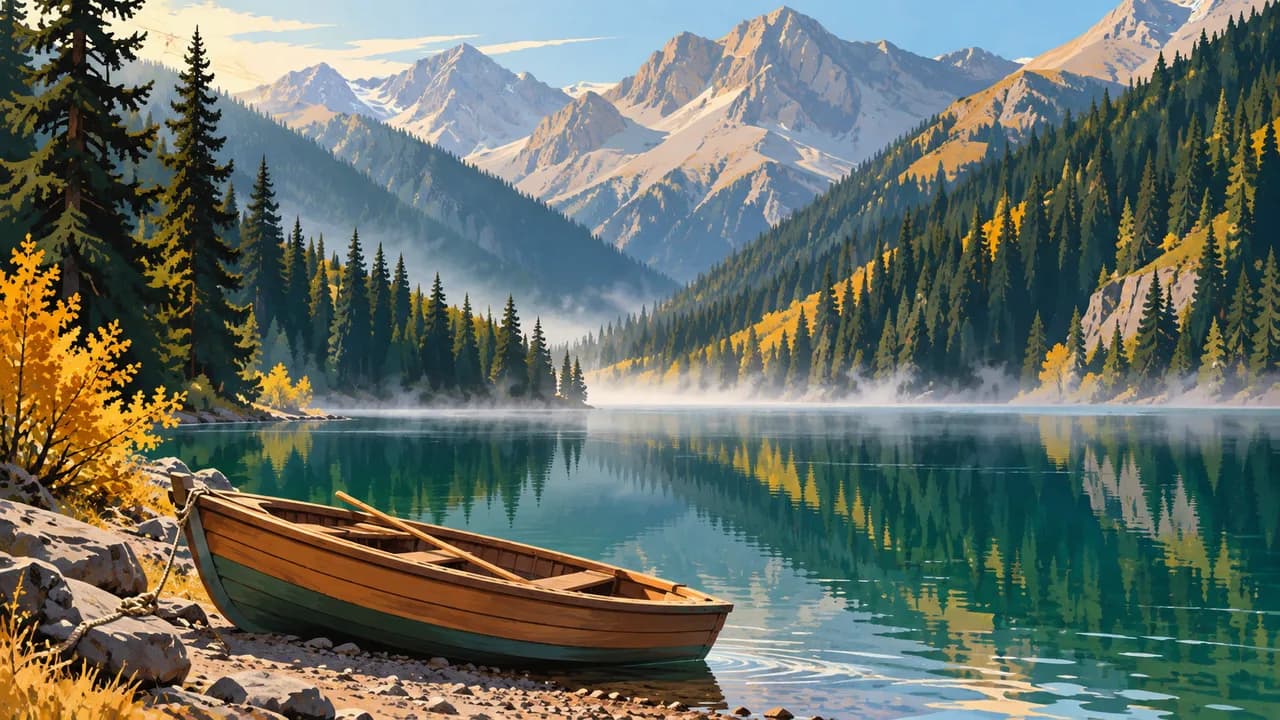 Kolsai Lakes, Kazakhstan