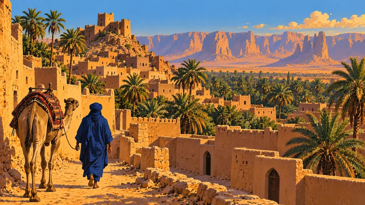 Ghat, Libyen