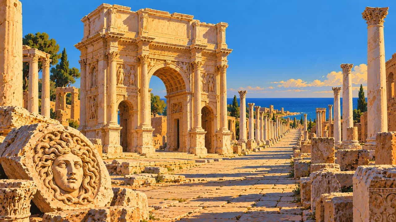 Leptis Magna, Libya