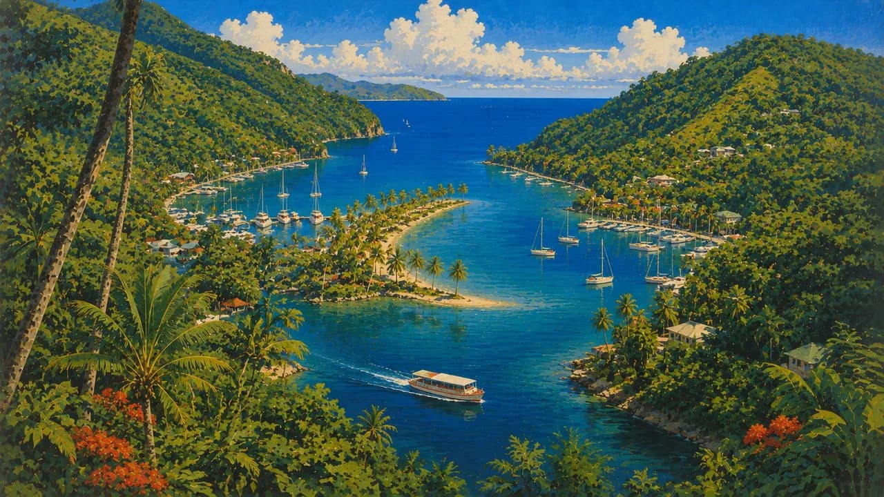 Marigot Bay, Saint Lucia