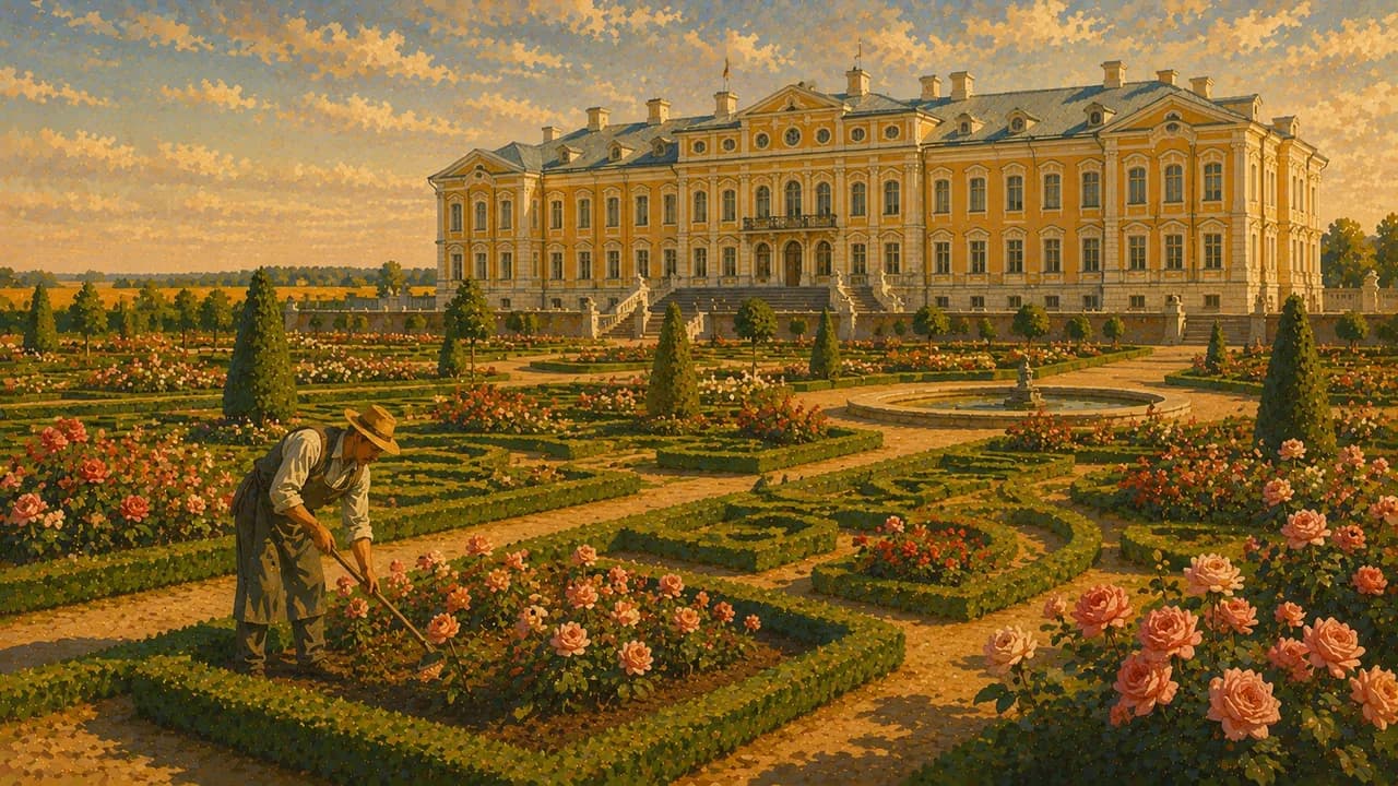 Rundāle Palace, Latvia