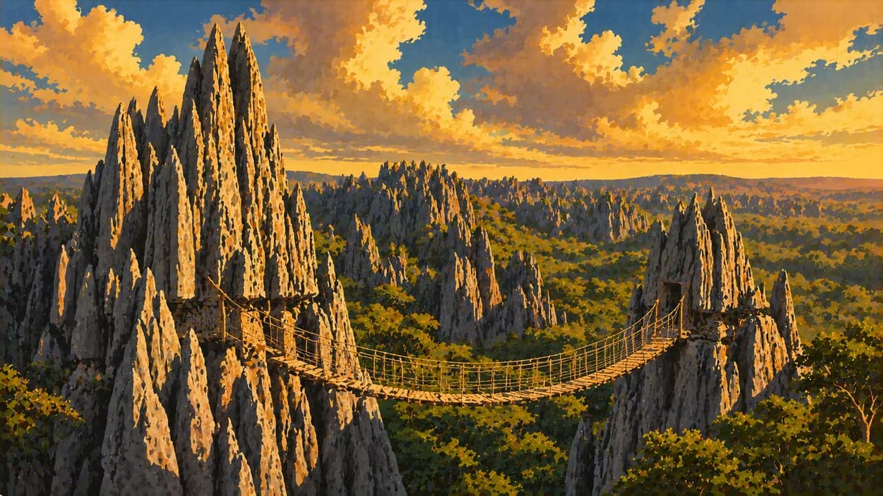 Tsingy de Bemaraha National Park, Madagascar
