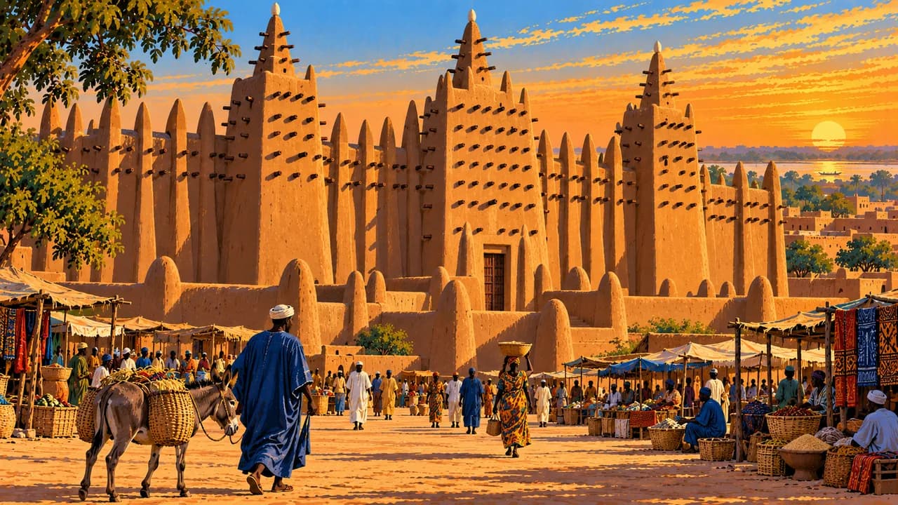 Djenné, Mali