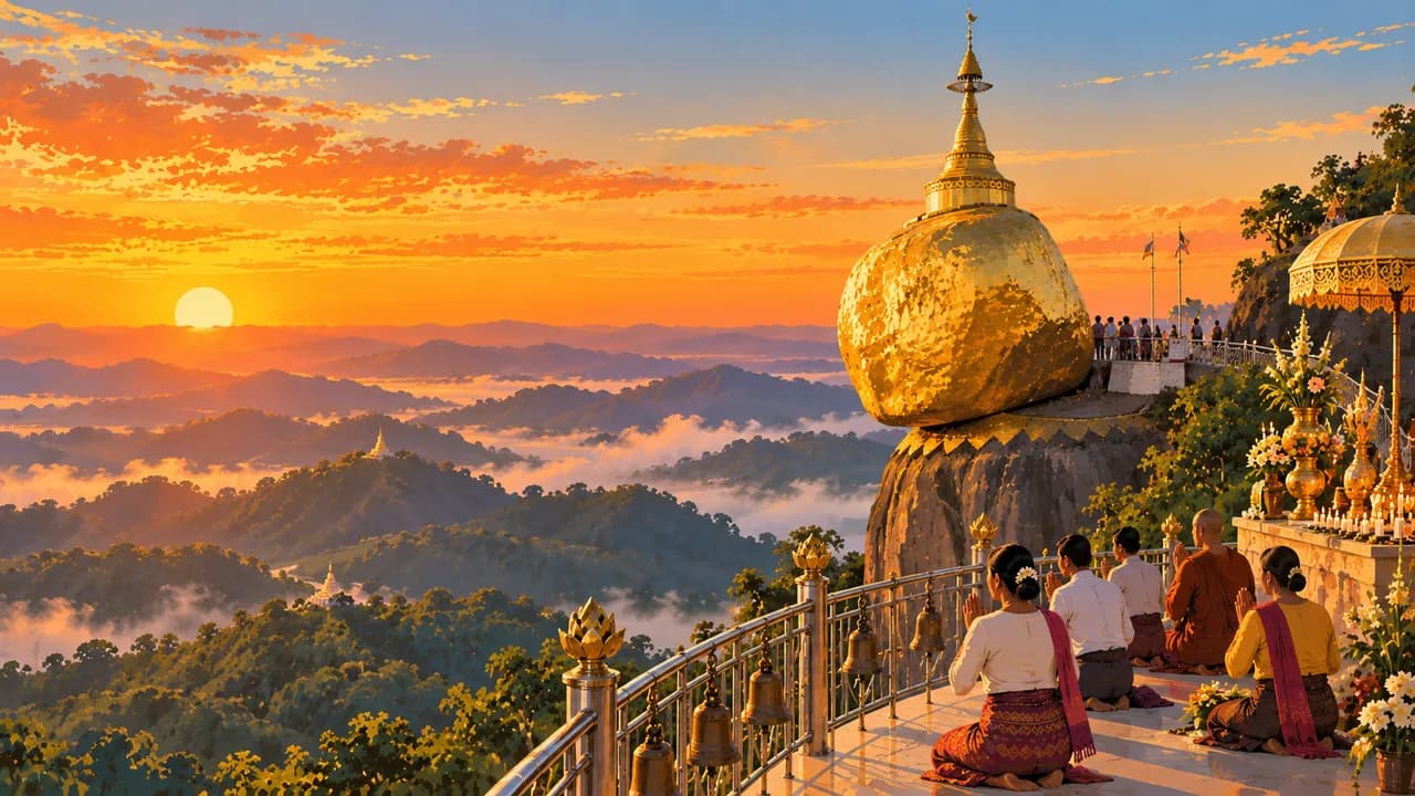 Golden Rock (Kyaiktiyo)