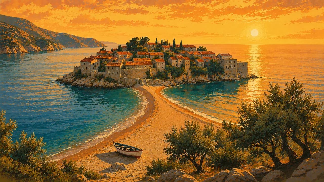 Sveti Stefan, Montenegro