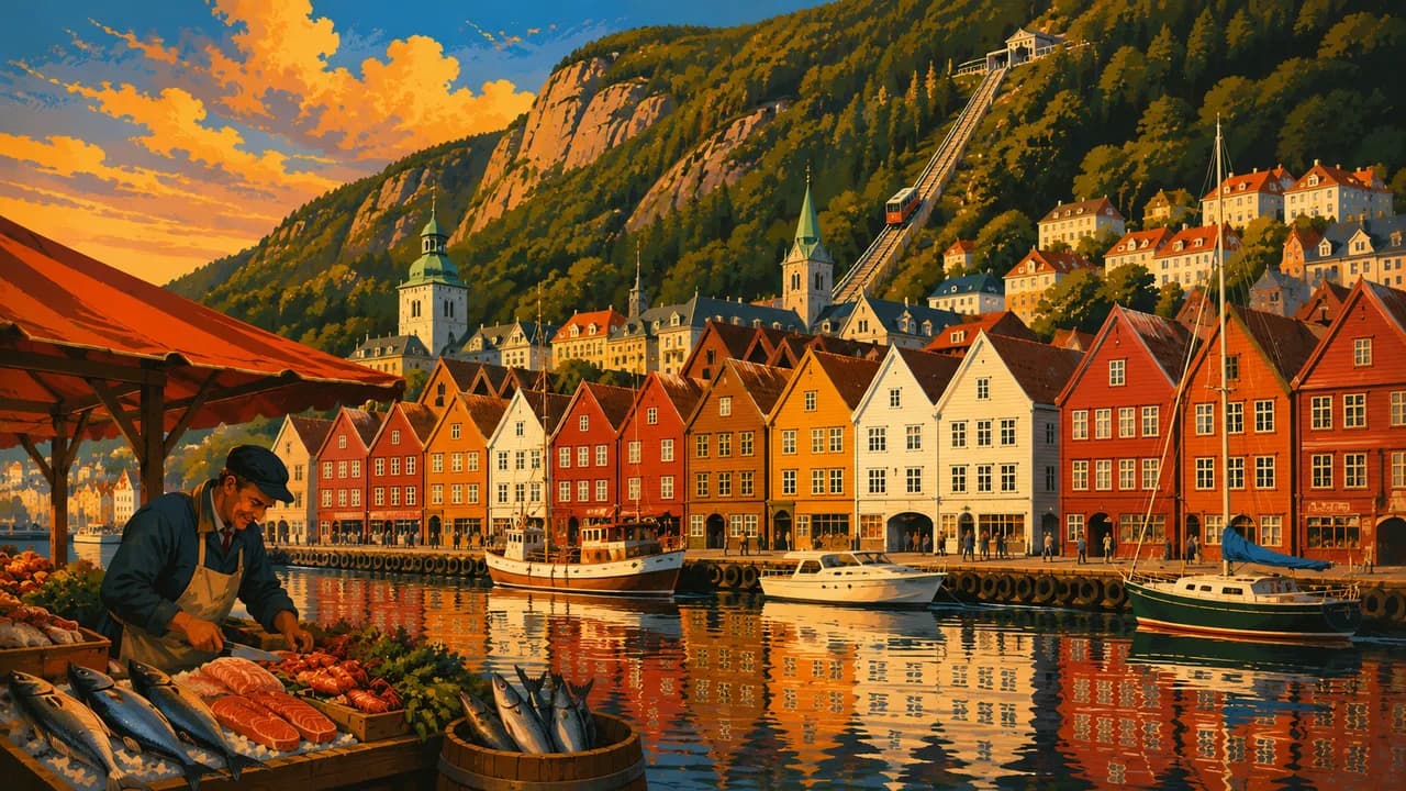 Bergen, Norwegen