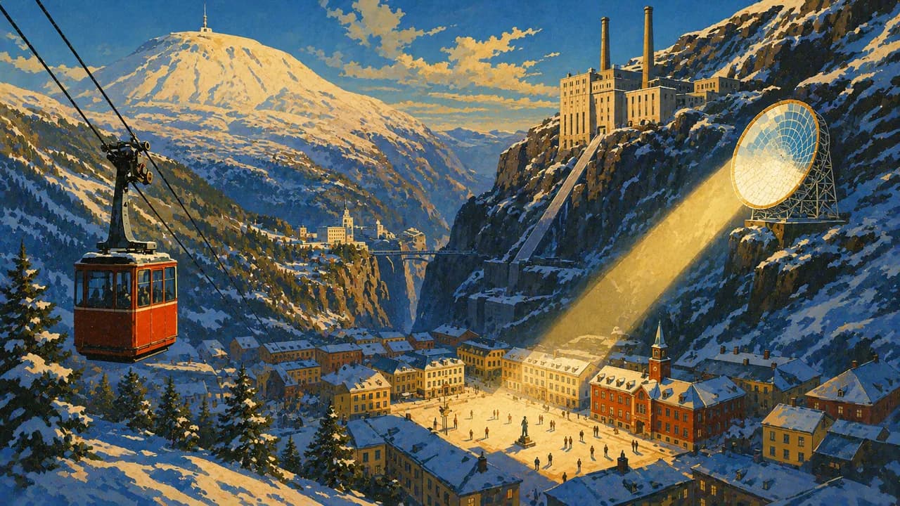 Rjukan, Norwegen
