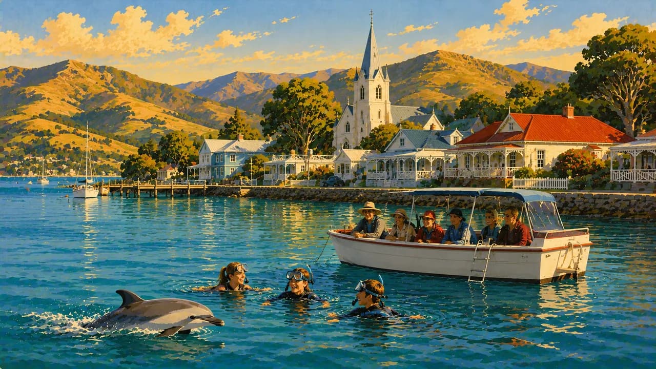 Akaroa, New Zealand