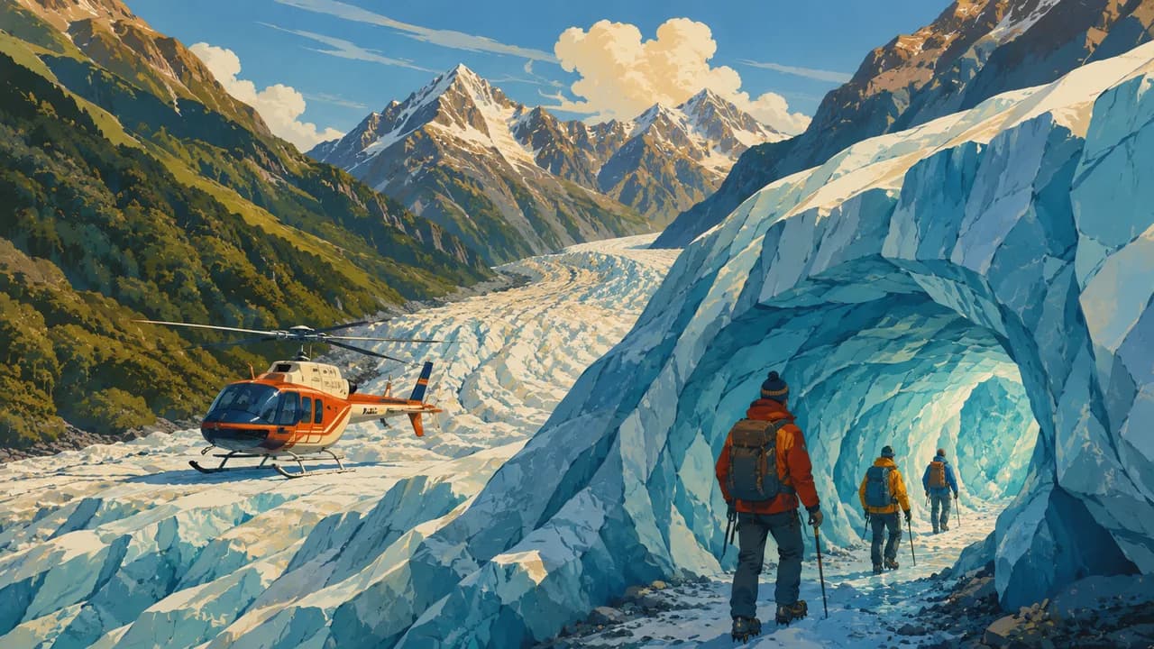 Franz-Josef-Gletscher, Neuseeland