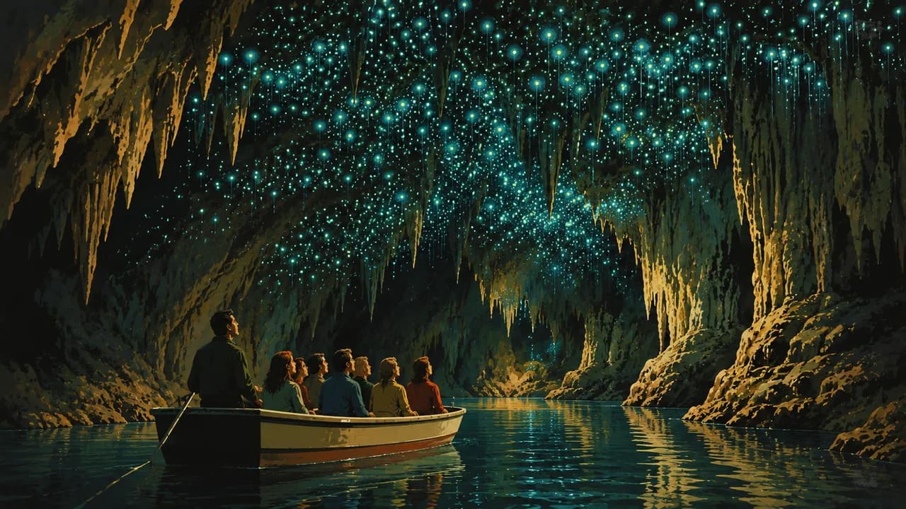 Waitomo-Höhlen, Neuseeland