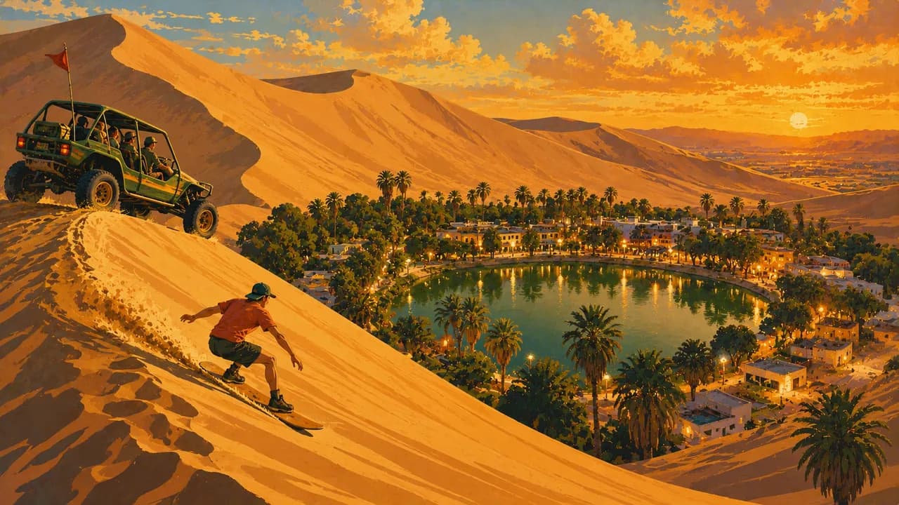 Huacachina, Peru