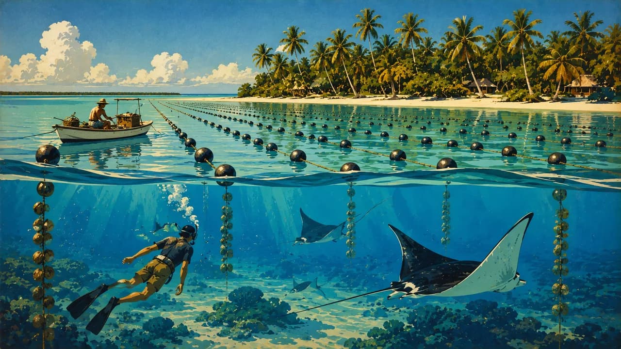 Manihi, Französisch-Polynesien
