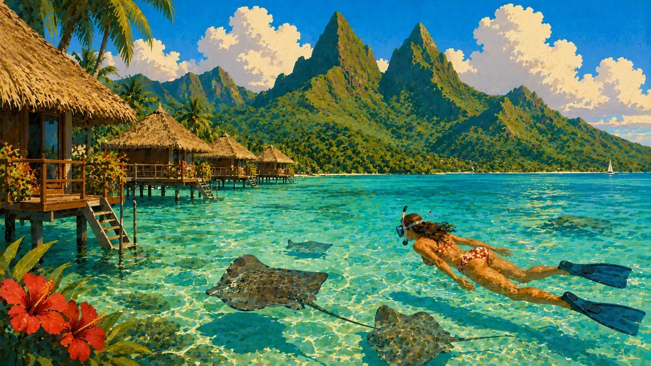 Moorea, Französisch-Polynesien