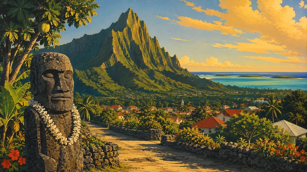 Raivavae, Französisch-Polynesien