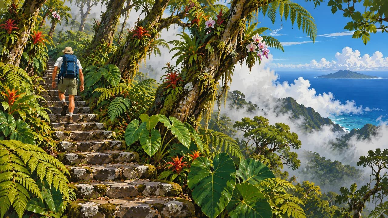 Mount Scenery, Saba