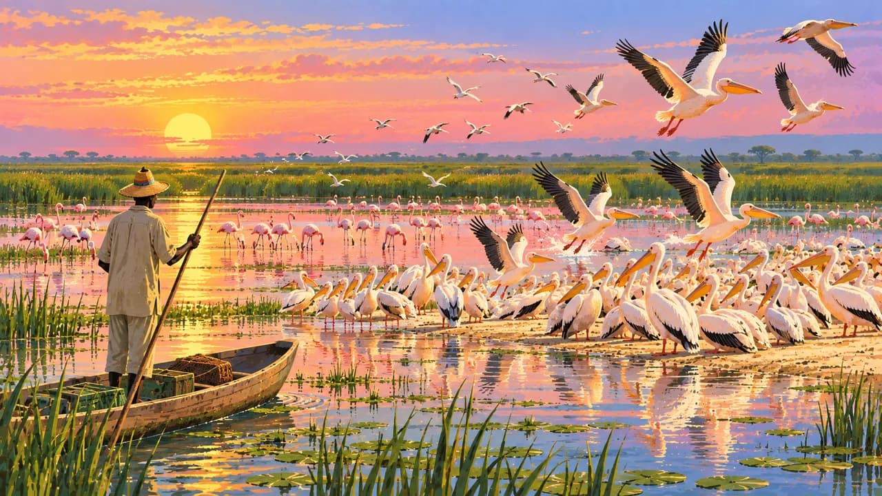 Djoudj National Bird Sanctuary, Senegal