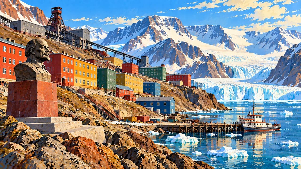 Barentsburg, Svalbard and Jan Mayen