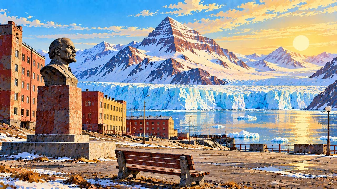 Pyramiden, Svalbard and Jan Mayen